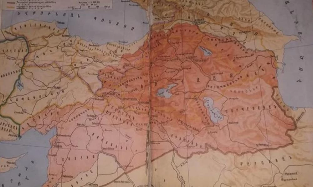 Χάρτης με την ''Μεγάλη Αρμενία'' προκαλεί οργή στην Άγκυρα